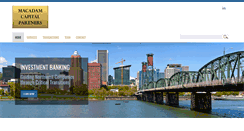 Desktop Screenshot of macadamcapital.com